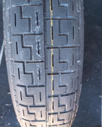 Ruotino di scorta 15 Fiat 500 Pirelli 125 80 R15