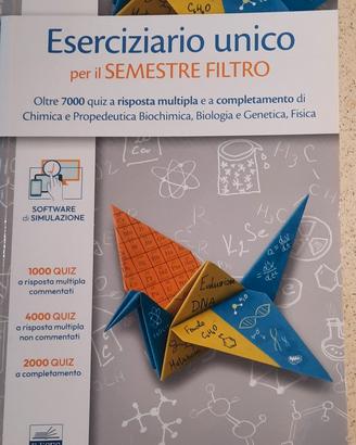 Eserciziario unico per il semestre filtro