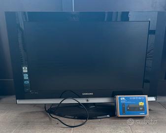Televisore Samsung 37 pollici con decoder