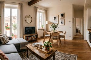 TRILOCALE con DOPPI SERVIZI - SETTECAMINI