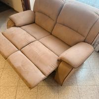 Divano 2 posti con relax