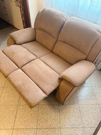 Divano 2 posti con relax