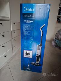 aspirapolvere lavasciuga zenza fili, Midea, nuovo