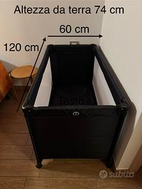 Lettino da campeggio bambini