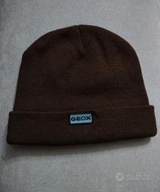 cappello marrone lana uomo Geox 