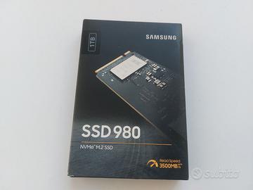 SSD Samsung 980 NVMe M.2 1TB MZ-V8V1T0BW NUOVO