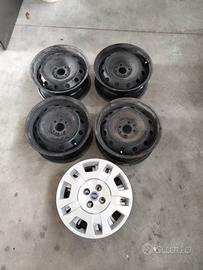 cerchi da 15 pollici in ferro