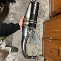 Marmitta athena racing minarelli orizzontale