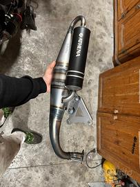 Marmitta athena racing minarelli orizzontale