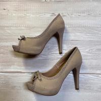 Scarpe tacco beige / numero 36