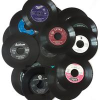 Lotto composto n.20 dischi 45 giri senza copertina