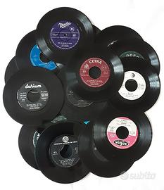 Lotto composto n.20 dischi 45 giri senza copertina