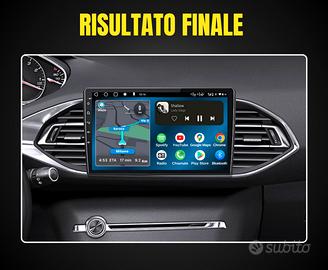 Peugeot 308/S autoradio android 9pol. KIT COMPLETO