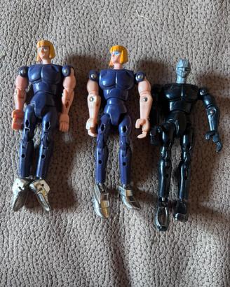 Lotto 3 Action Figure Vintage