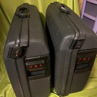 Coppia di valigie samsonite