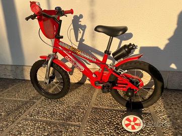 Bicicletta con ruotine