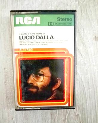 2 musicassette originali Lucio Dalla