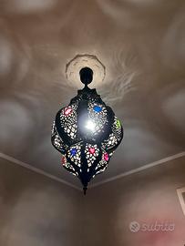 Lampada artigianato marocchino