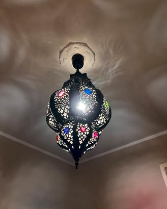 Lampada artigianato marocchino