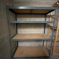 Scaffale 4 ripiani  in metallo