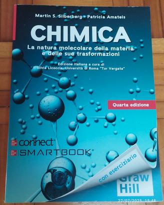 Libro universitario di chimica