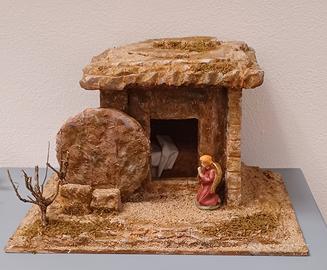 Sepolcro per presepe pasquale. 