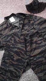 giacca e pantaloni tiger stripes molto rari
