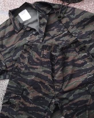 giacca e pantaloni tiger stripes molto rari