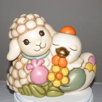 THUN - Coppia Agnellino Nelly e Gallina Ester Maxi