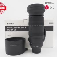 Sigma 60-600 F4.5-6.3 DG DN OS Sport (Sony)