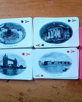 PLAYING CARDS 52 SELECTED VIEWS OF LONDON-Vintage