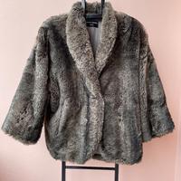 Pelliccia Eco Pierre Cardin Tg 46 Vintage