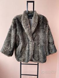 Pelliccia Eco Pierre Cardin Tg 46 Vintage