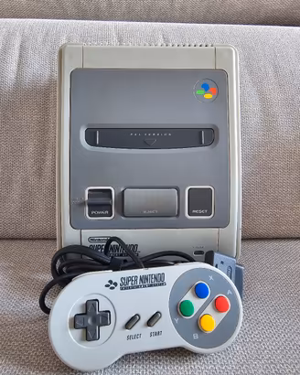Console Super Nintendo SNES completa