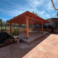 Tettoie in legno e pergole