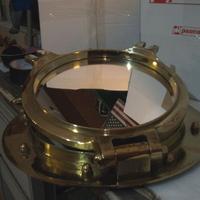 OBLO' IN OTTONE CON SPECCHIO