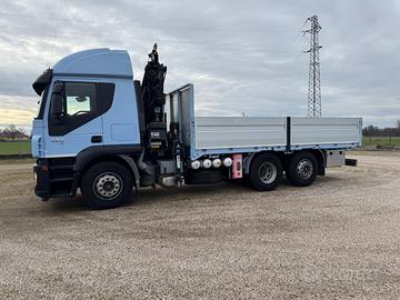 STRALIS 420 Gru HIAB 165/5 + argano cass. fisso