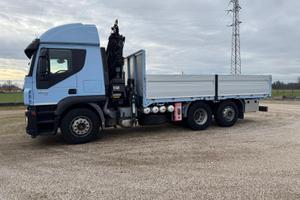 STRALIS 420 Gru HIAB 165/5 + argano cass. fisso