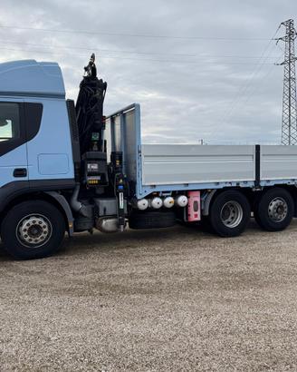 STRALIS 420 Gru HIAB 165/5 + argano cass. fisso