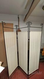 Paravento in ferro battuto