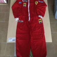 Tuta Ferrari con cappellino anni 80