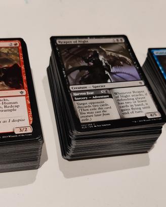 Lotto circa 250 carte Throne of Eldraine Magic the