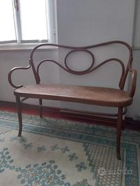 divanetto paglia Thonet