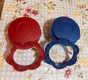Set 2 ciotole decorate Tupperware 