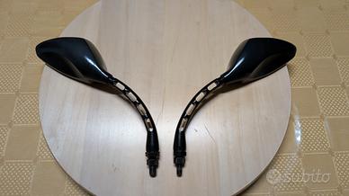 Coppia Specchietti carbon look