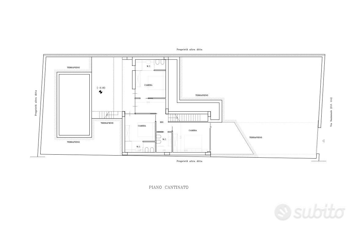 Terreno con progetto approvato - Vista 4
