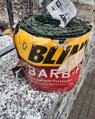 Filo spinato plastificato 100 metri