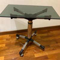 Tavolino in vetro fume