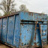 CONTAINER SCARRABILE USATO A CIELO APERTO