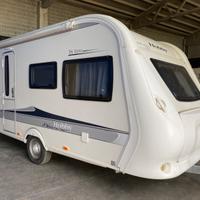 Roulotte Hobby 4 posti pronta a partire
